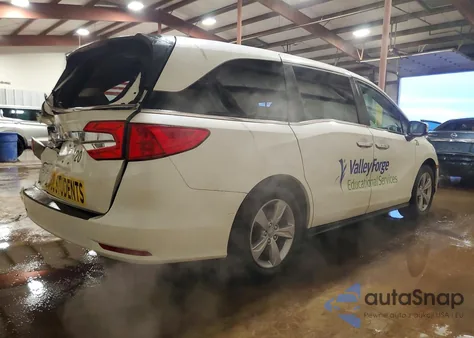 2019 Honda Odyssey Ex from USA, damaged, VIN 5FNRL6H5XKB100435